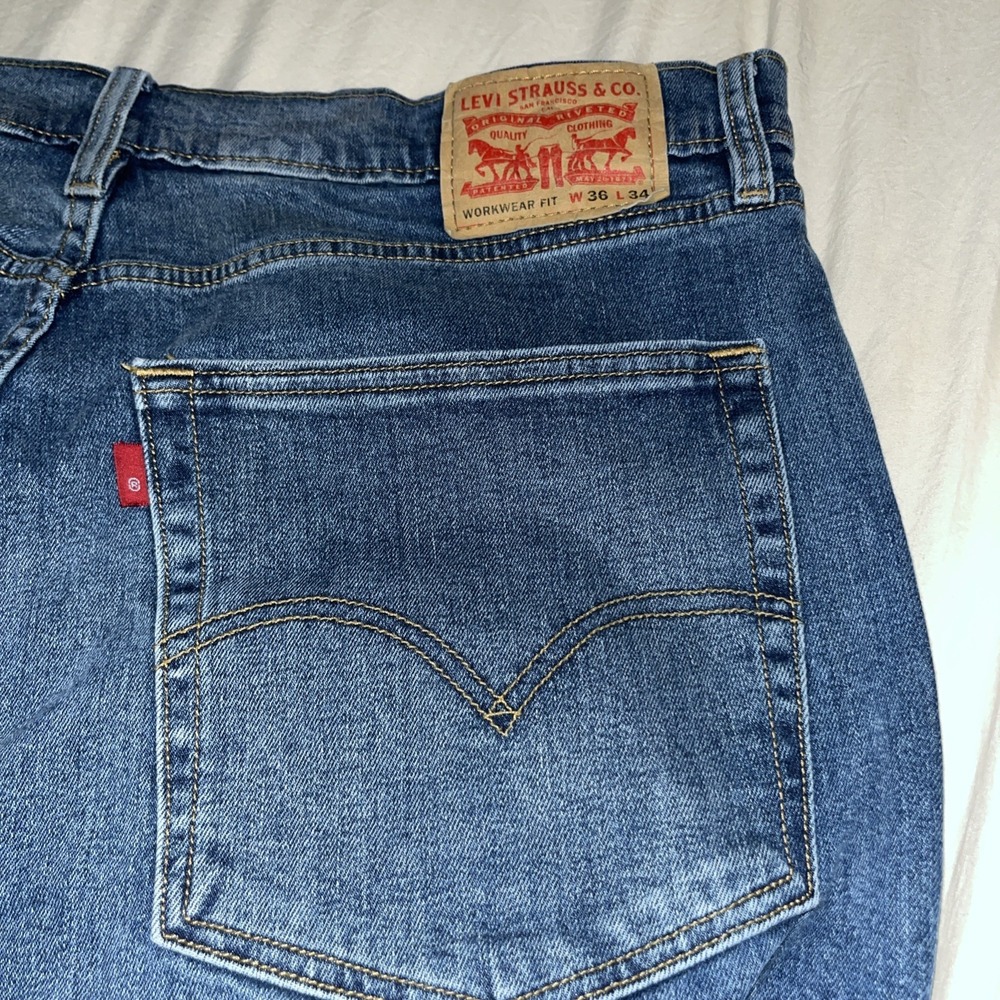 Levi's 501 Men's Original Fit Jeans - Blue. 36x34